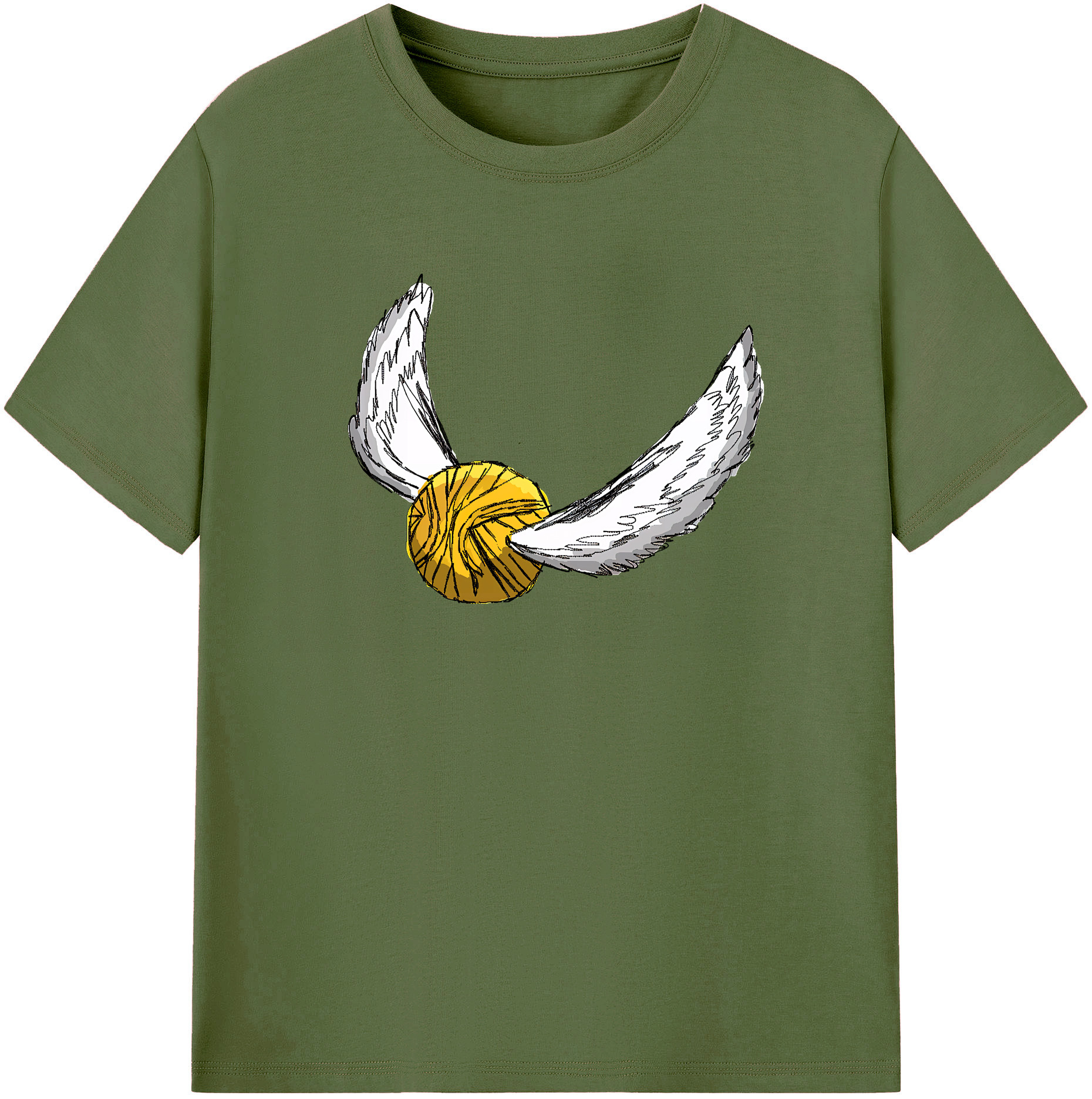 （画像用） Harry Potter ハリー・ポッターシリーズ 綿100％半袖Tシャツ（フロントプリント）